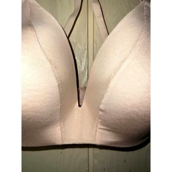 36DDD Lively Bra Wireless All Day Deep V Plunge Mesh Smoothing Sides No Wire NEW - Picture 3 of 8